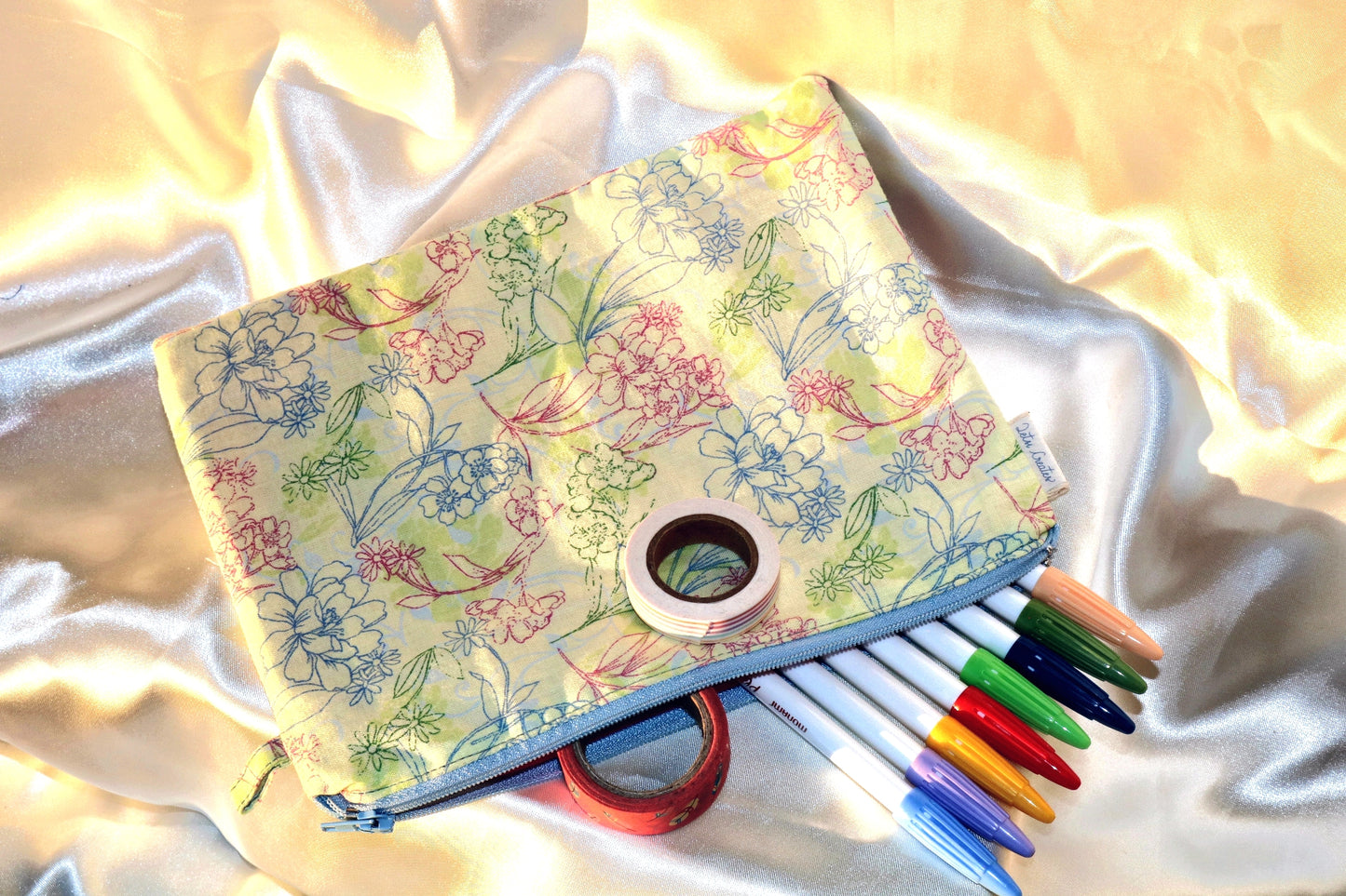 Flat Zippered Pouches (large)