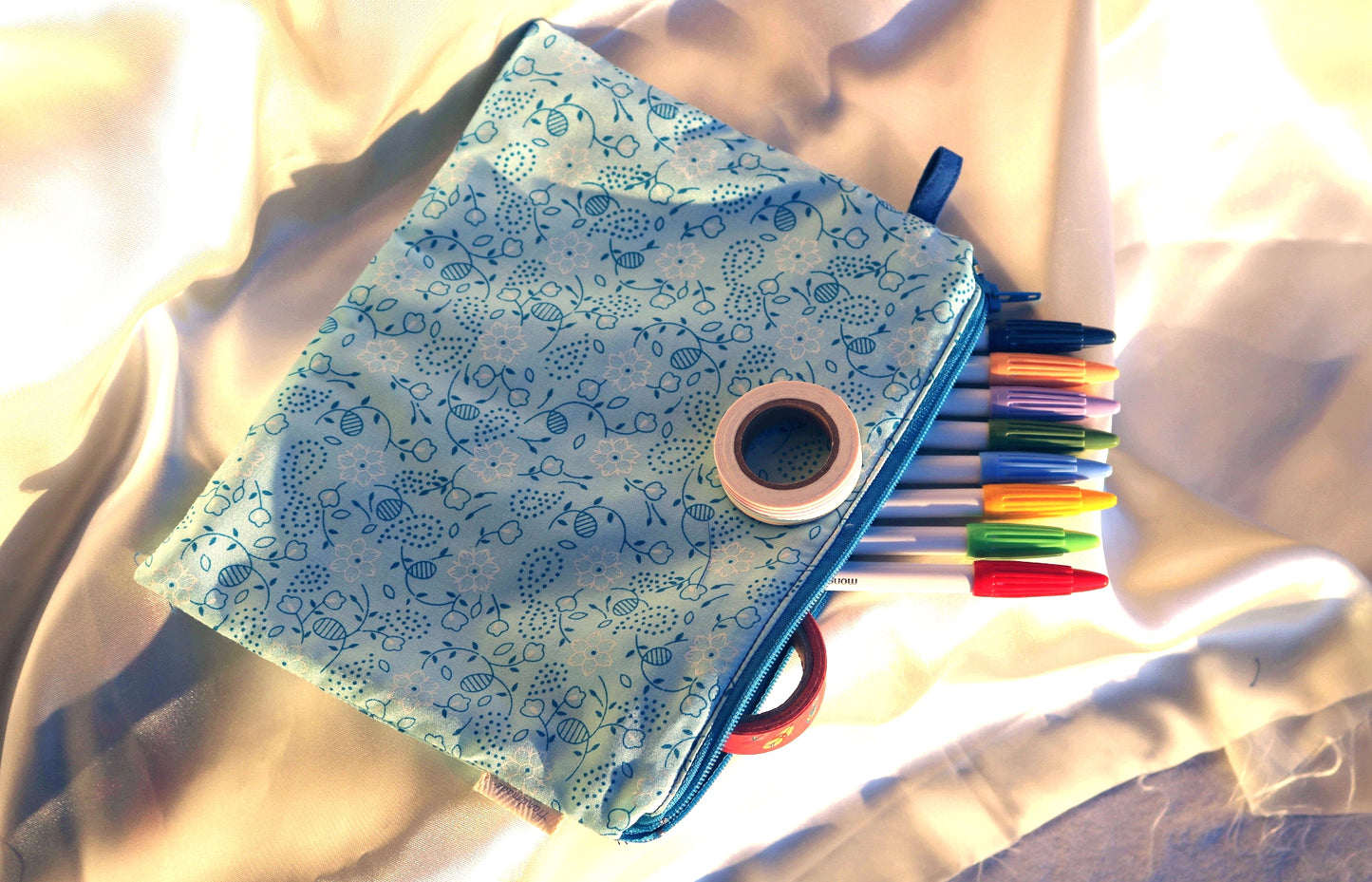 Flat Zippered Pouches (large)