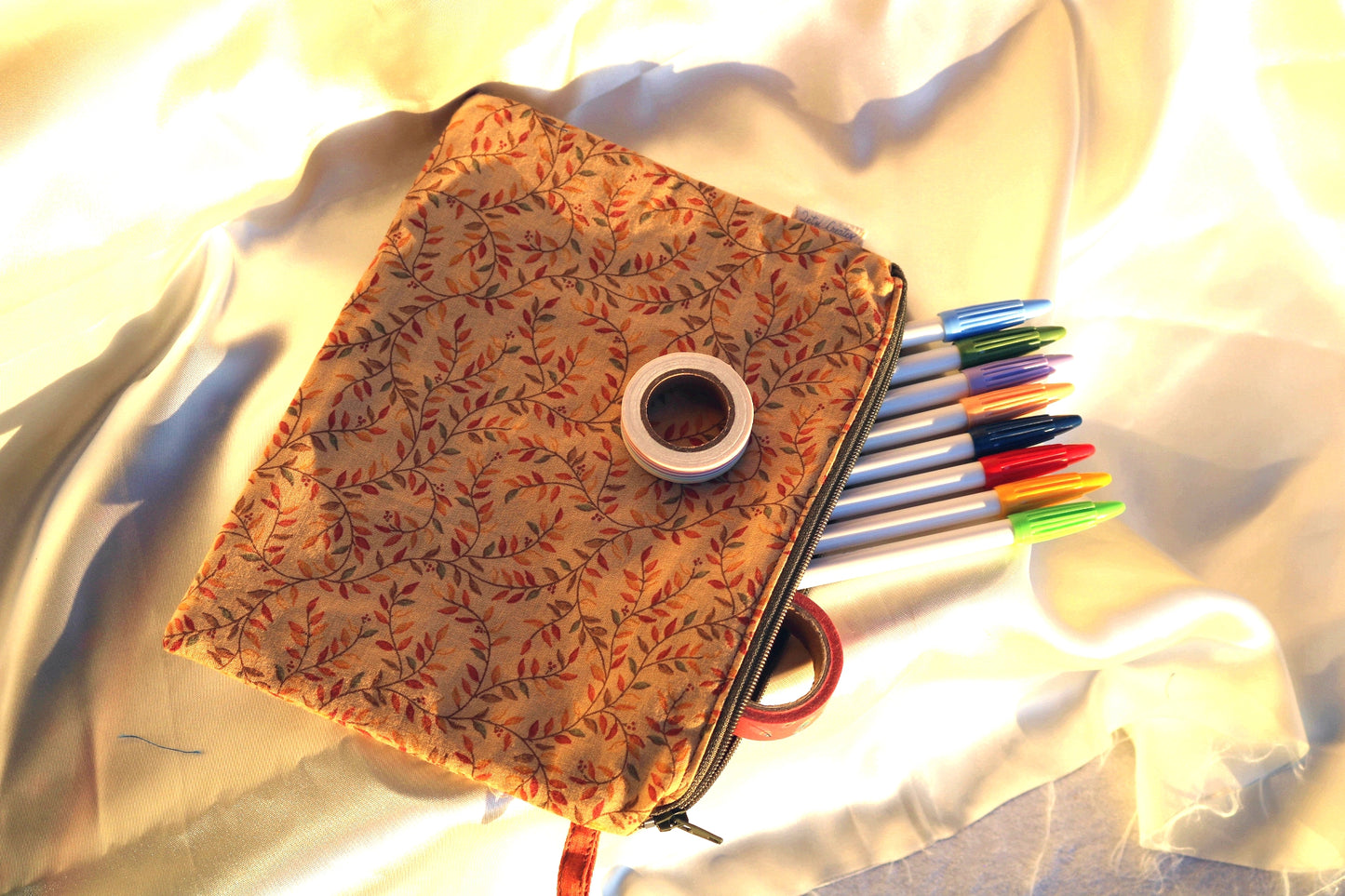 Flat Zippered Pouches (large)