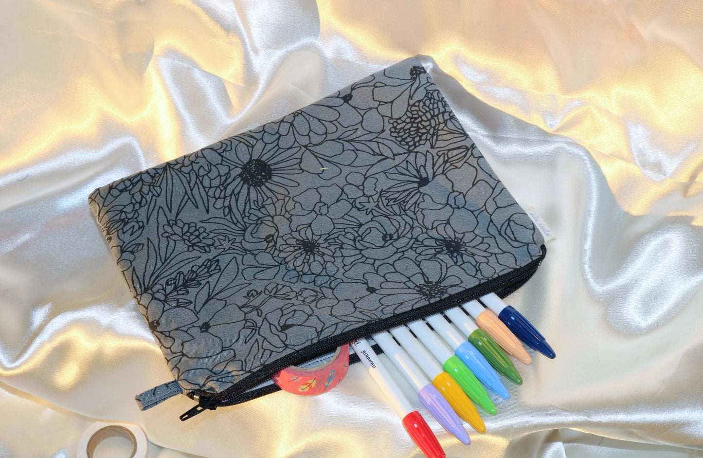 Flat Zippered Pouches (large)