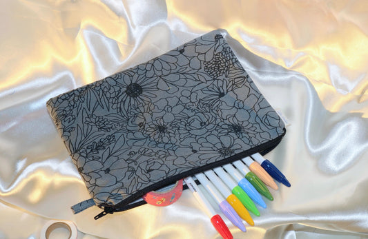 Flat Zippered Pouches (large)