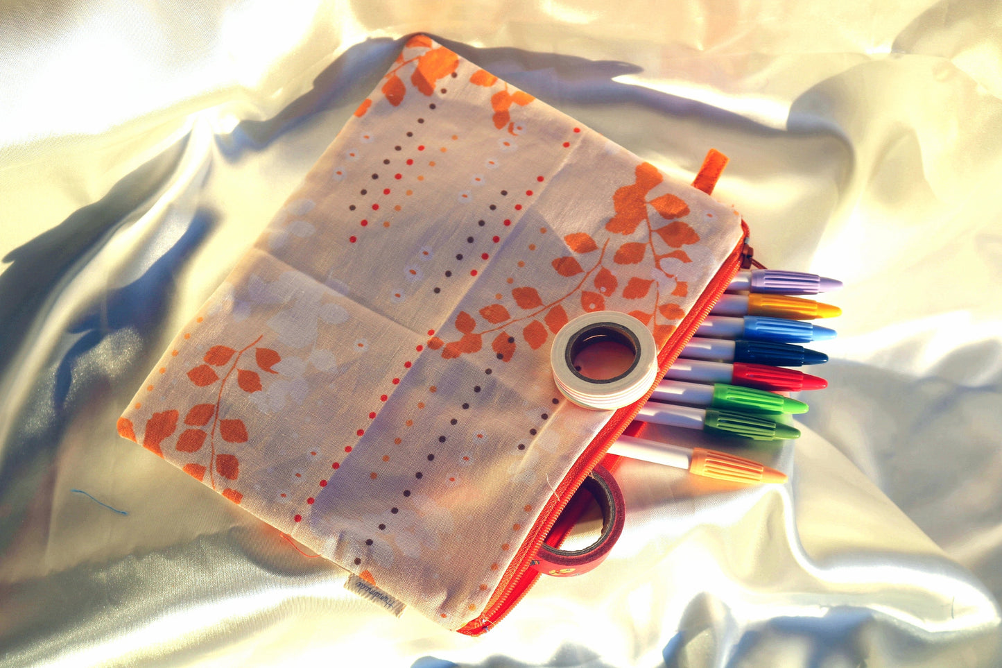 Flat Zippered Pouches (large)
