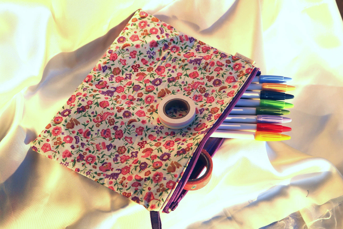 Flat Zippered Pouches (large)