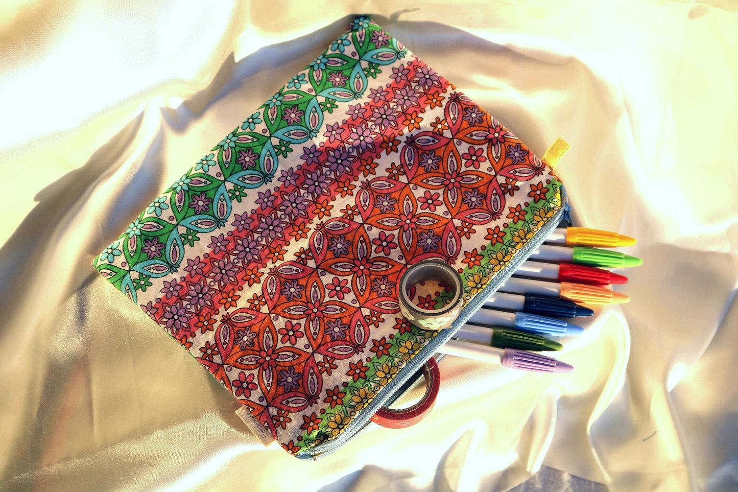 Flat Zippered Pouches (large)